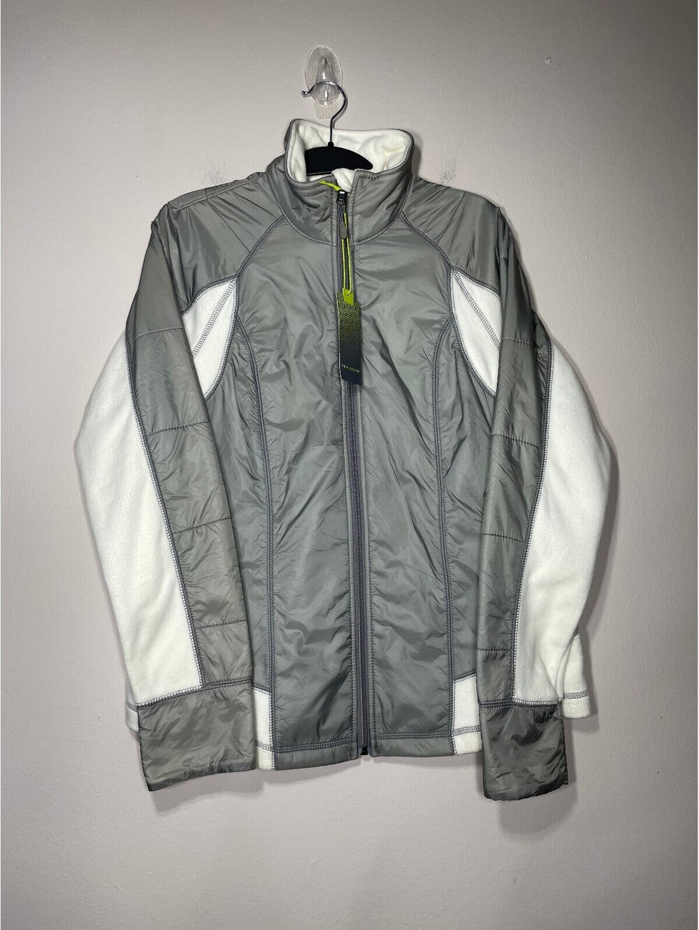 New Tek Gear Hybrid Jacket Fall Gorpcore Cyber Y2K Fleece L
